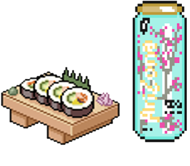 Aesthetic Clipart Japanese - Aesthetic Japan Food Png (435x435), Png Download