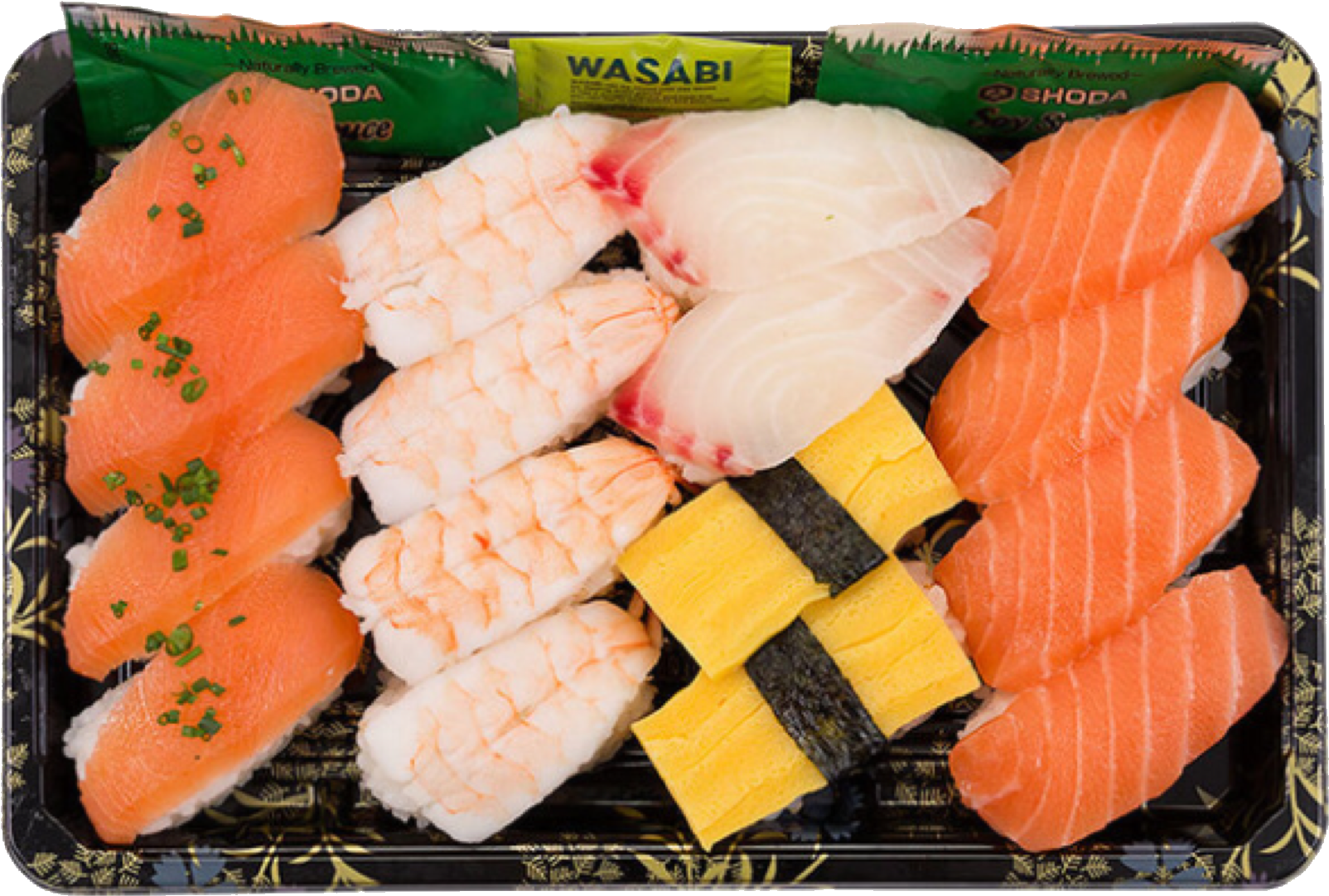 Sushi Black Polyvore Moodboard Filler Asian Food Png, (2048x1598), Png Download