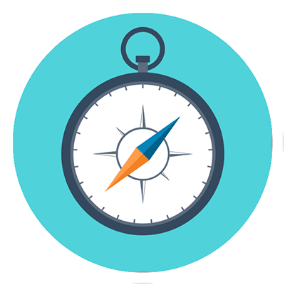 Broken Links - Orange Circle (400x400), Png Download