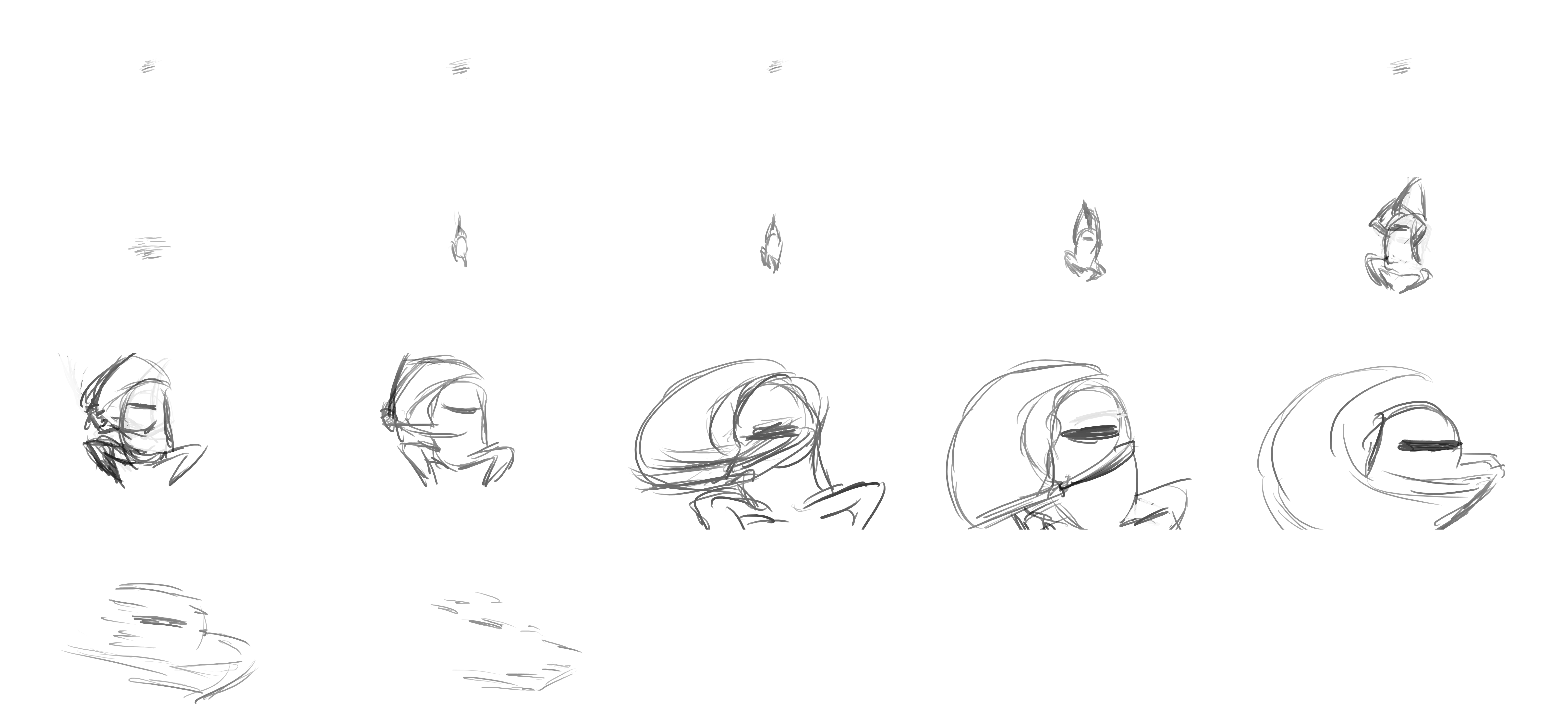 Test Sprite Ninja Slash - Sketch (6400x3600), Png Download