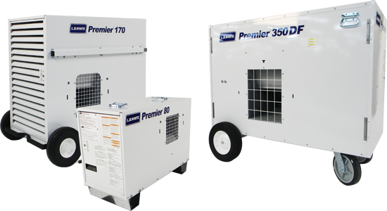 White Premier® Ductable Direct Fired Event Tent Heater - Heater (550x300), Png Download