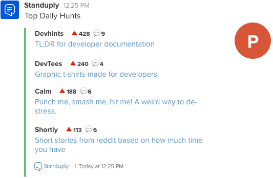 You Can Get A List Of Top Hunts At Any Moment By Using - Product Hunt (533x348), Png Download