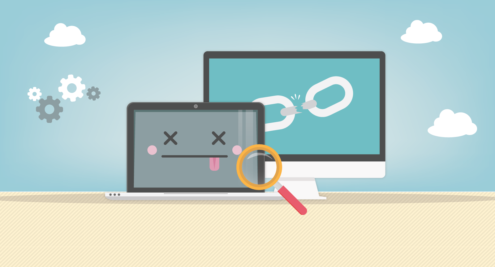 Why Care About Your Website Broken Links - Computing (1600x862), Png Download