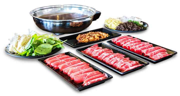 A Japanese Hotpot Dish Of Thinly Sliced Meat Or Seafood - Portable Network Graphics (754x395), Png Download