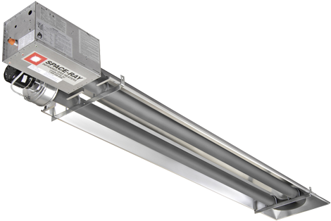 Radiant Tube Heaters (500x327), Png Download