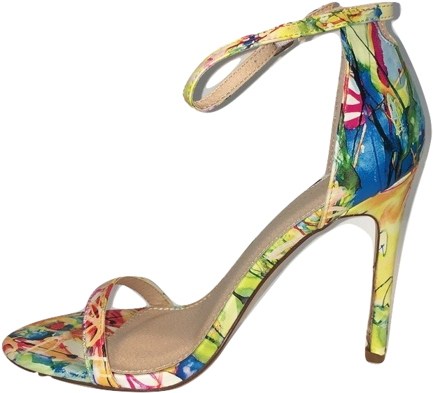 These Single Sole Ankle Strap Heels Capture The Classic - Basic Pump (678x617), Png Download