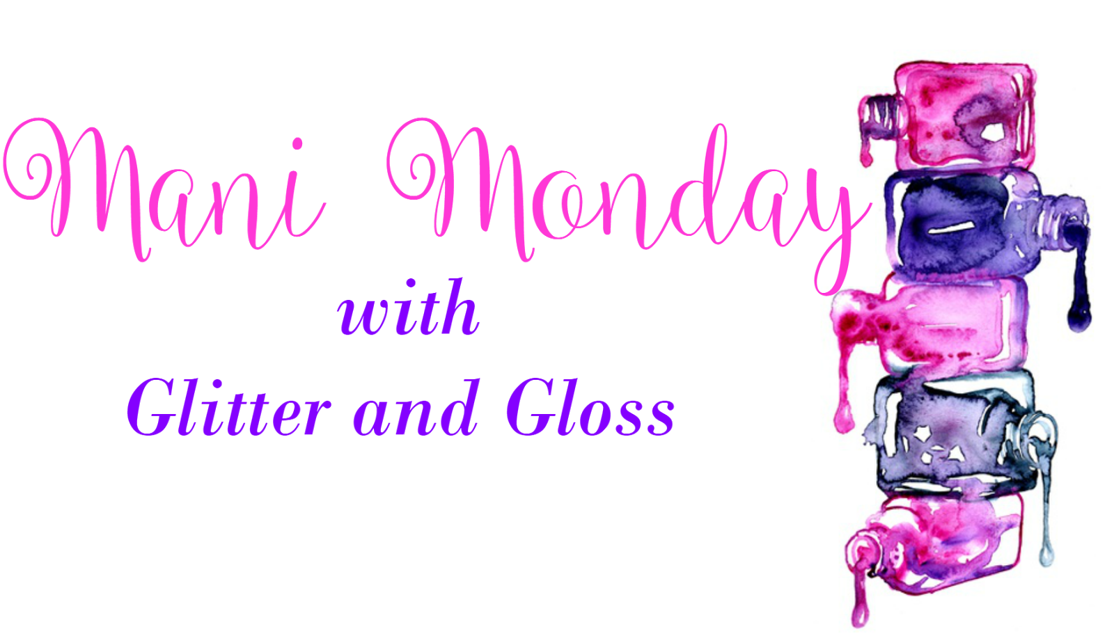 Mani Monday - Pretty Pink Posh Clear Stamp Set - Happy Owls (1600x914), Png Download