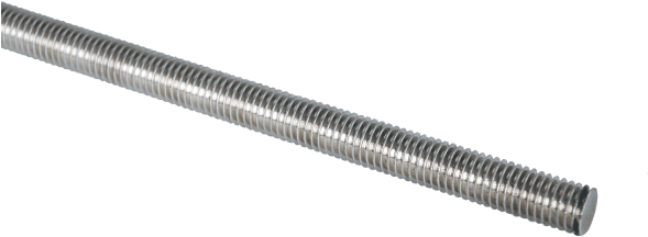 Threaded Rod Dimension - 1 4 All Thread Submittal (600x368), Png Download