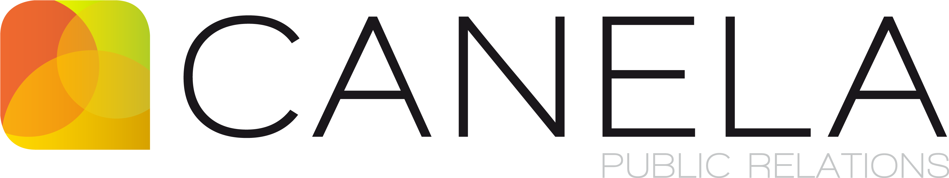 Logo Canela Color Positivo Pr Sinfondo - Canela Pr (3543x1056), Png Download