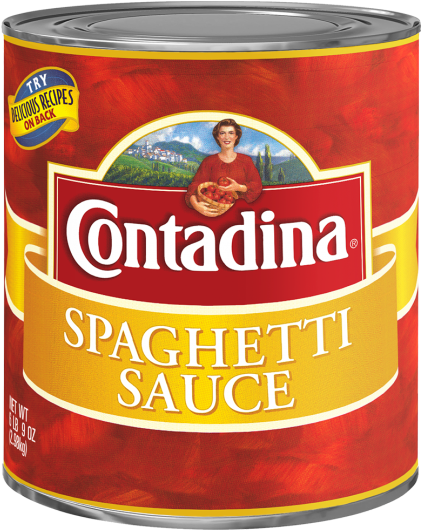 Contadina® Spaghetti Sauce - Contadina Tomato Sauce (576x529), Png Download