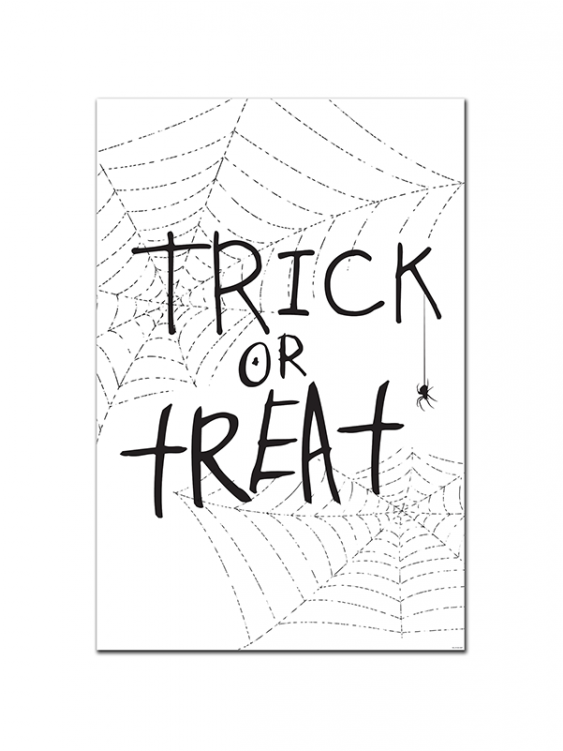 Trick Or Treat-spider Webs - Sketch (750x750), Png Download