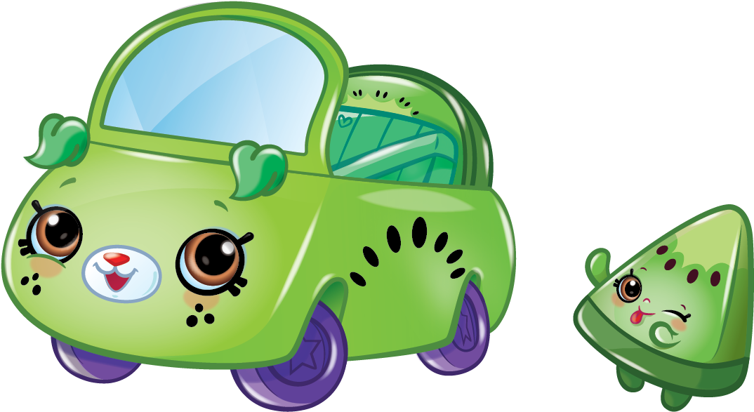 106509m S01 Ccs1 Cutie Cars Characters Fa Kiwi Cutie - Cutie Cars Kiwi Cutie (1201x1033), Png Download