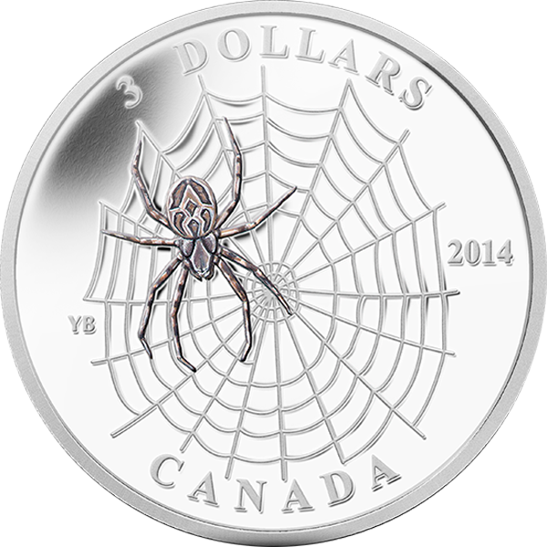 Canada 2013 3$ Animal Architects - 2014 Fine Silver 3 Dollar Coin - Animal Architects: (600x600), Png Download