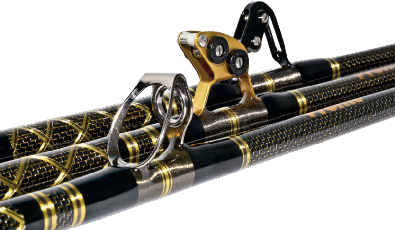 Profile Gold Steel Rods - Fishing Rods (800x485), Png Download