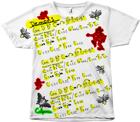 Calpernia Song Lyrics T Shirt - T-shirt (480x480), Png Download