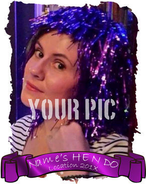 Torn Edges Hen Do - Party (500x500), Png Download