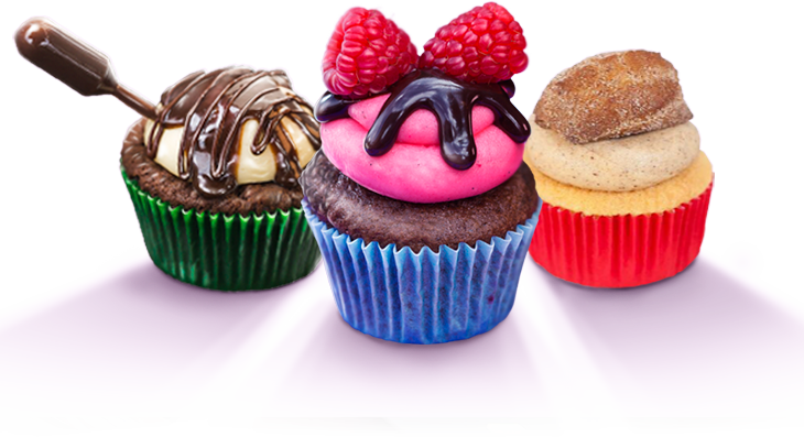 Bolinhos - Cupcake (730x397), Png Download
