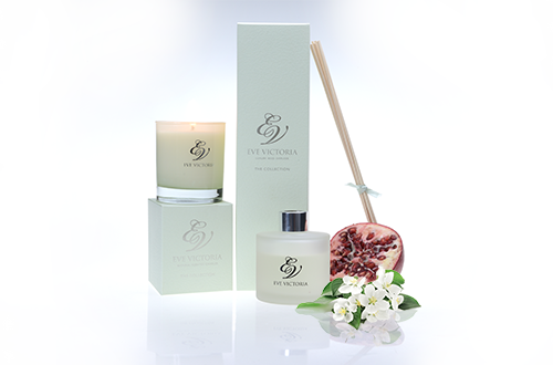 Apple Blossom & Pomegranate - Rose (500x330), Png Download