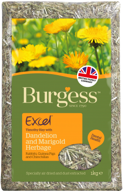 Burgess Excel Timothy Hay Dandelion And Marigold Herbage - Burgess Pet Care Burgess Excel Herbage Dandelion (278x450), Png Download