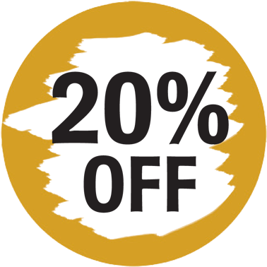 20% Off - Scratch Off Clip Art (400x393), Png Download