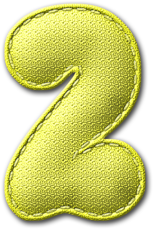 2 - Number (798x1024), Png Download
