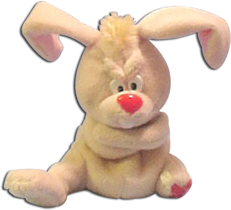 Comical Bunny Rabbits - Rabbit Missing A Foot (1000x978), Png Download