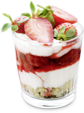 Mozart Strawberry Tiramisu - وصفات حلى لمرضى السكر (390x485), Png Download