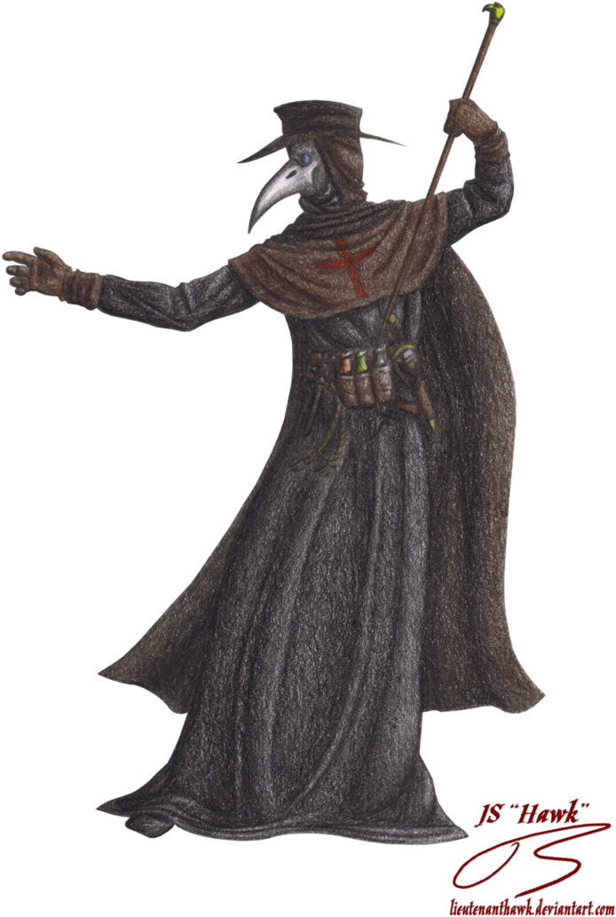 Plague Doctor (728x1096), Png Download