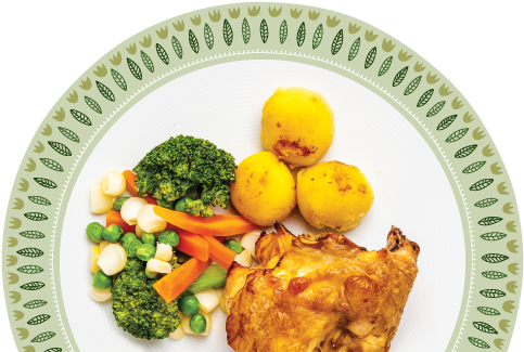Roast Chicken (510x326), Png Download