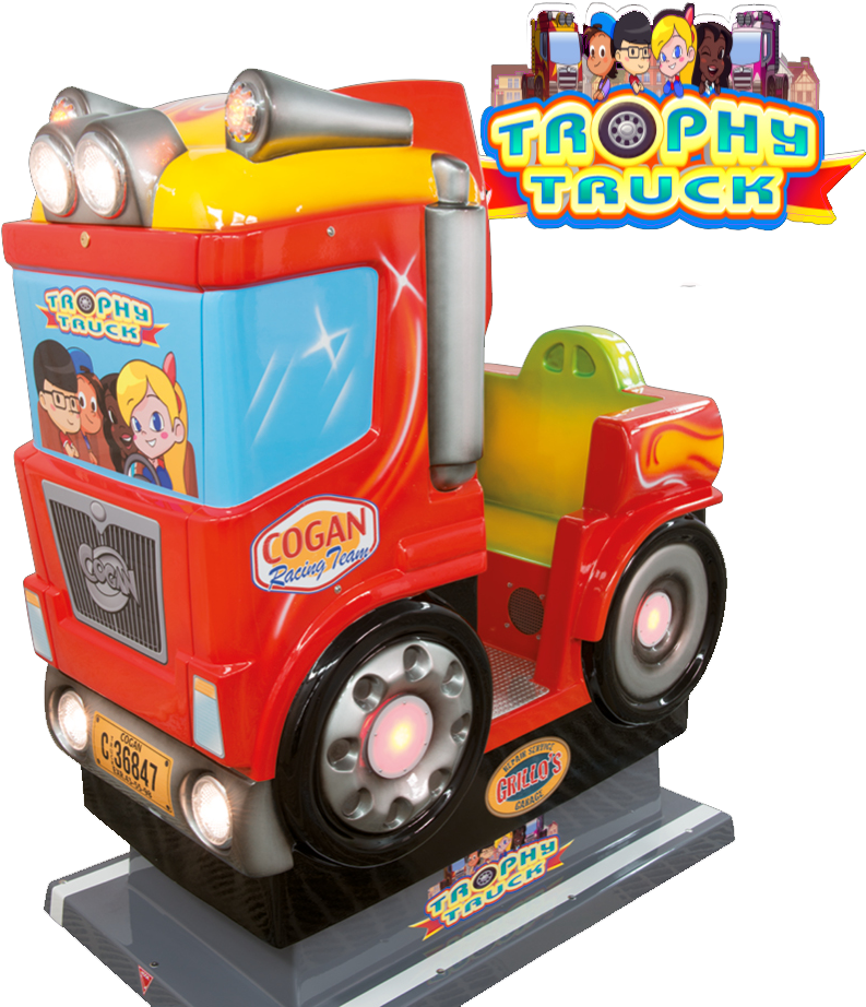 Trophy Truck - Trophy Truck Kiddie Ride (810x950), Png Download
