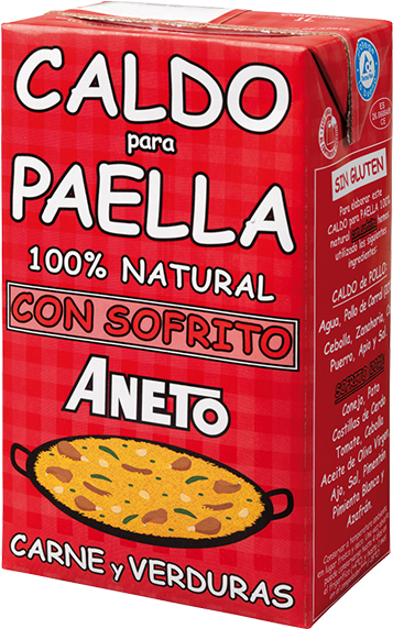 Natural Cooking Base For Meat And Vegetable Paella - Brodo De Paella (600x600), Png Download