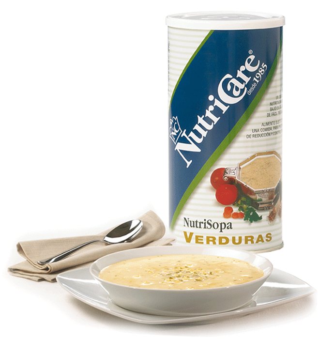 Sopa De Verduras - Nutricare (800x800), Png Download