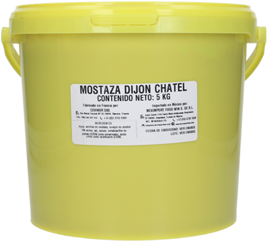 Mostaza Dijon Cubeta 5 Kg Chatel - Châtel, Haute-savoie (550x550), Png Download