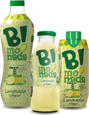 Original Lemonade - Plastic Bottle (430x398), Png Download