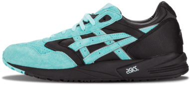 Asics Gel-saga Diamond Supply Co X Ronnie Fieg "tiffany" - Asics Gel Saga 7 Shoes Diamond Blue / Black H50ek 9048 (480x288), Png Download