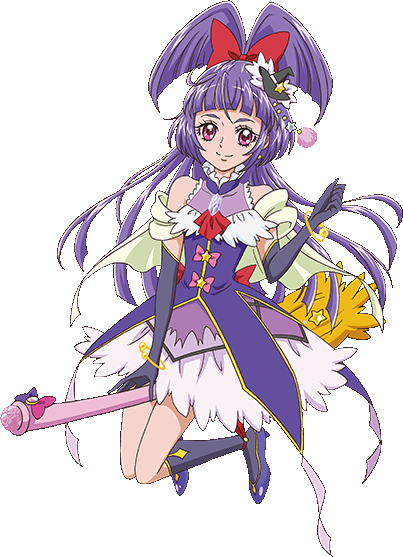 Magical Perfil Escoba - Magical Girl (403x557), Png Download