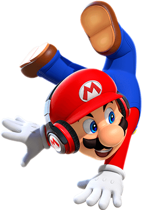 Use Your Favourite Songs As Background Music As You - Super Mario Run Mario (500x453), Png Download