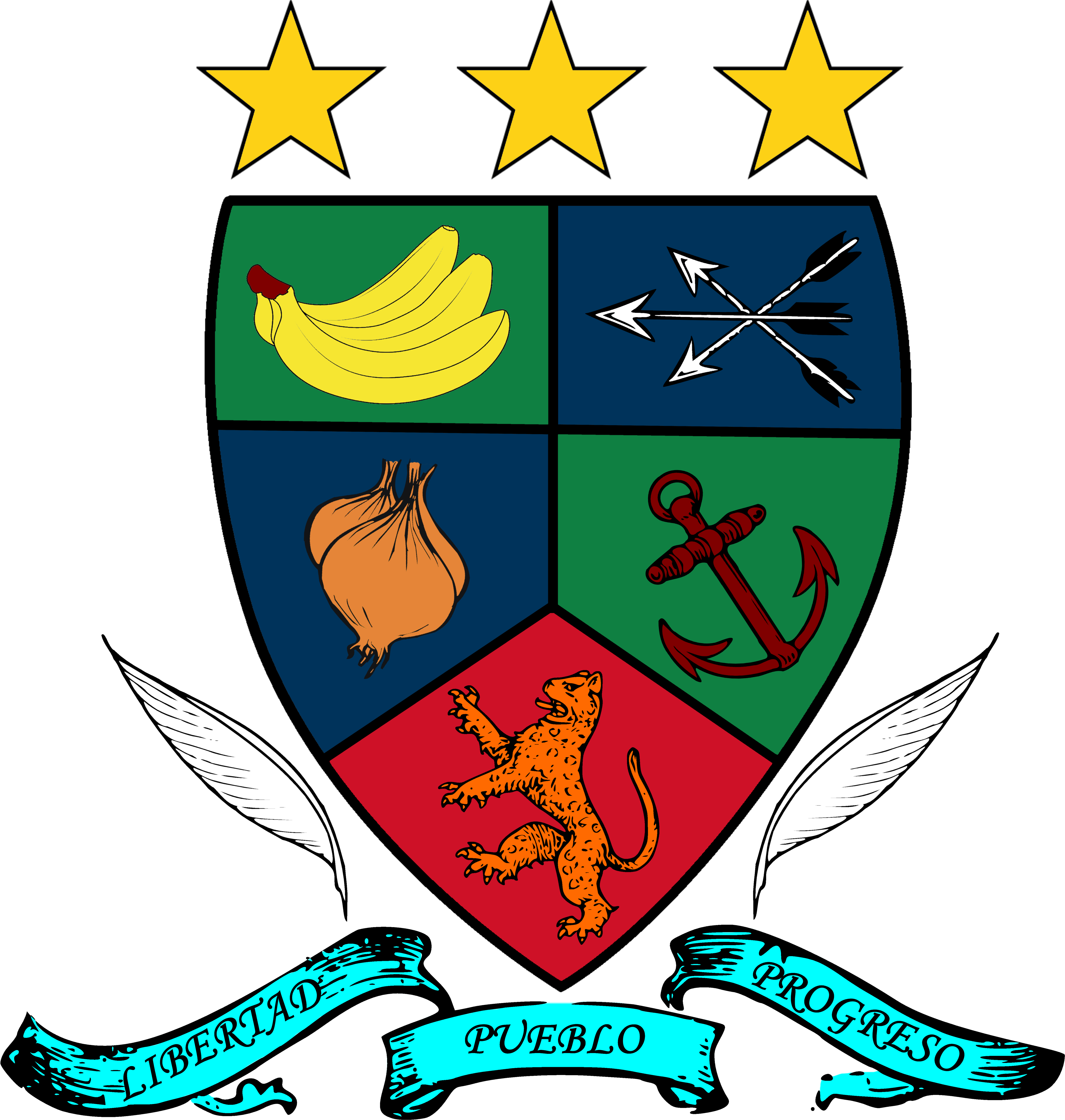 Coat Of Arms Of San Escobar - San Escobar Godło (4096x4326), Png Download