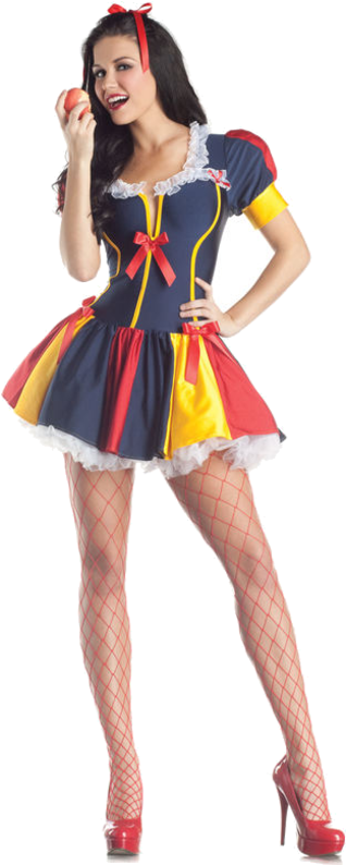 Disfraz-blancanieves - Snow White Costume Dress (500x793), Png Download