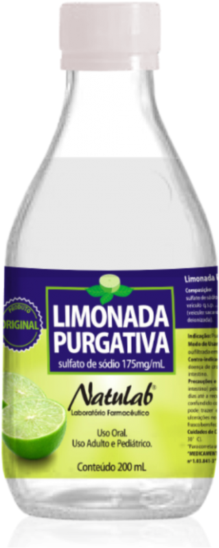Como Tomar Limonada Purgativa - Natulab (800x800), Png Download