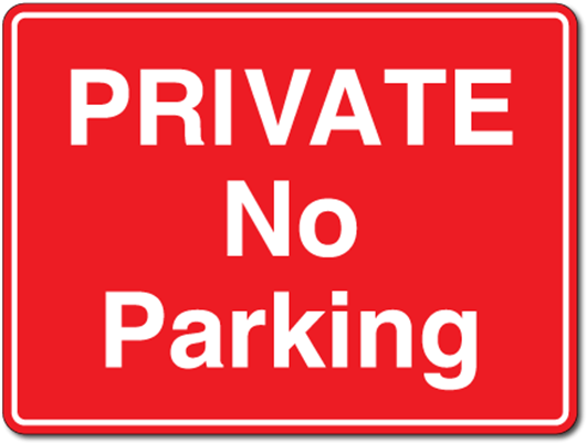 Picture Of Quality Rigid No Parking Sign - No Parking Sign Board (550x550), Png Download