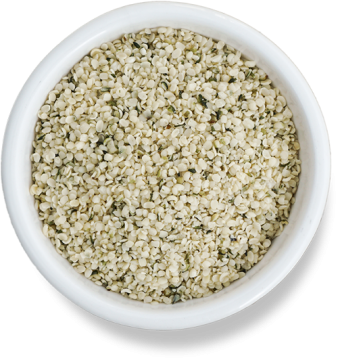 Hemp Seeds - Hemp Seeds In Bowl (338x360), Png Download