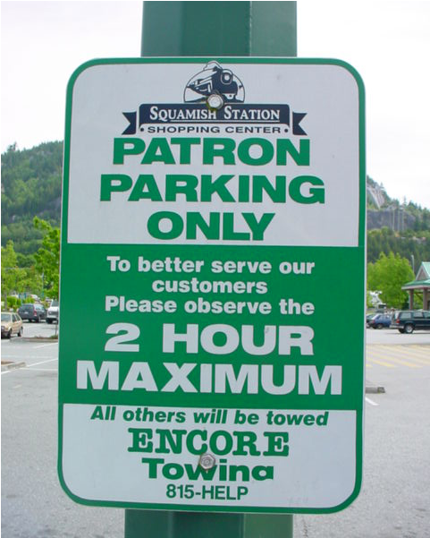 Parking Regulations Signs - Signs Bc Illuminated (600x600), Png Download