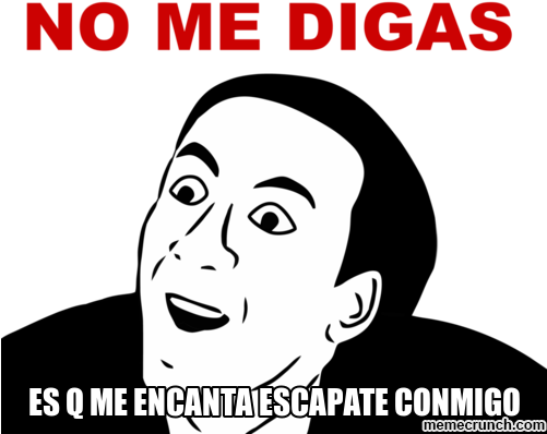 Dont Say That Meme (500x417), Png Download