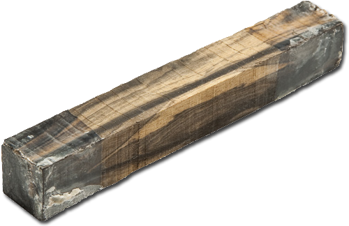 Like All Ebony Woods, The Thick Wood Stock Needed To - Plank (500x346), Png Download