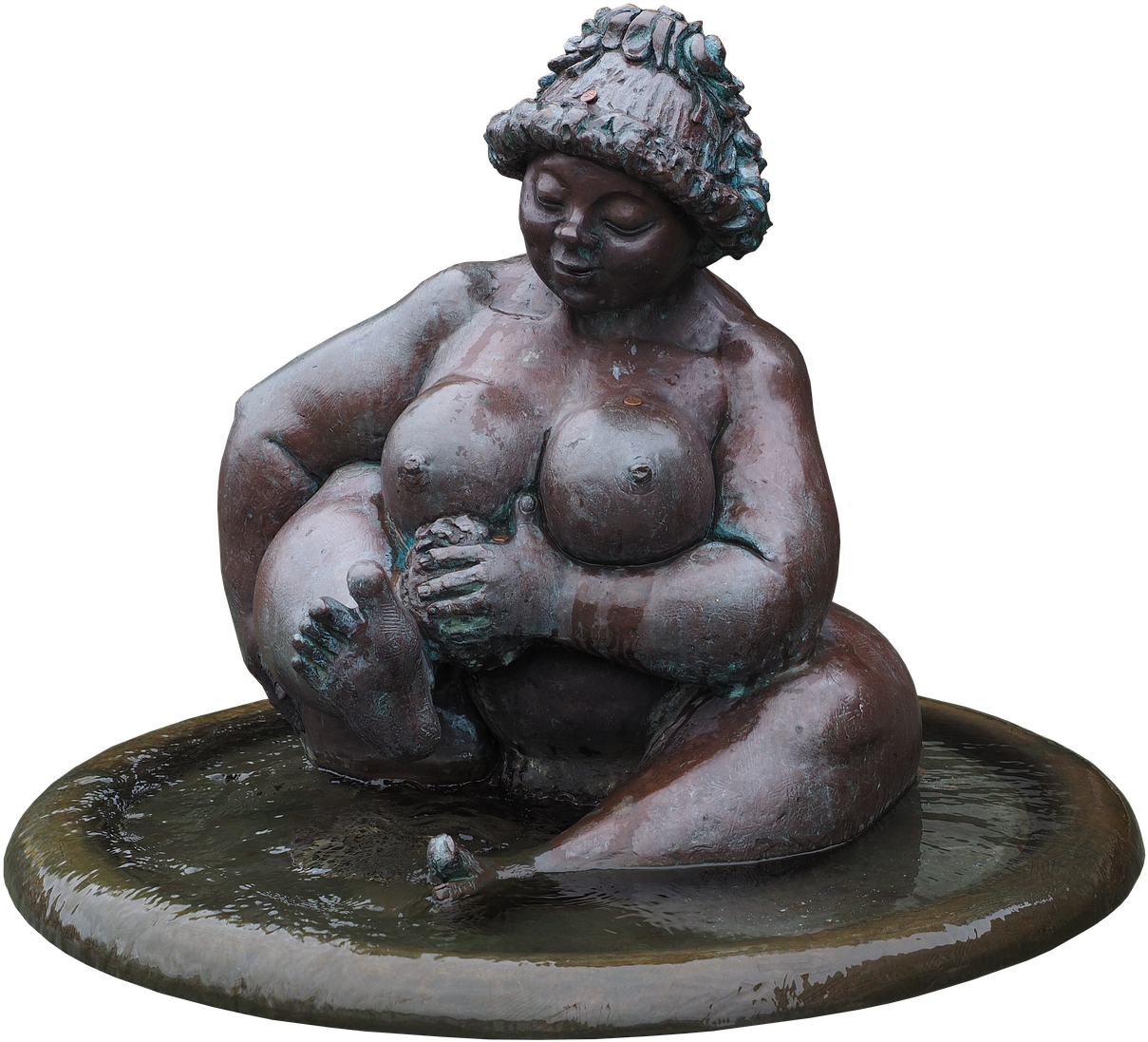 Fountain Water Wilhelmine - Fountain (1280x1158), Png Download