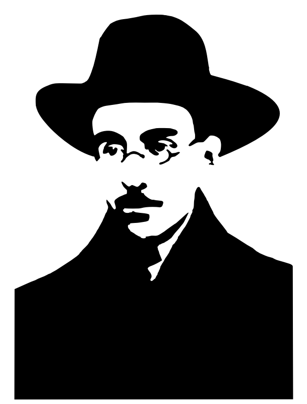 Silhueta De Fernando Pessoa - Fernando Pessoa Clipart (800x800), Png Download