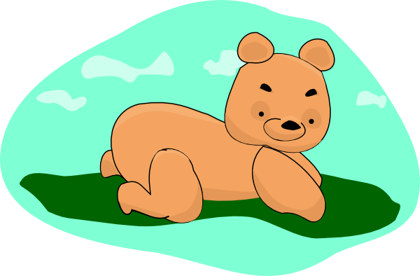 Arking Teddy Bear Svg Clip Arts 600 X 394 Px (600x394), Png Download
