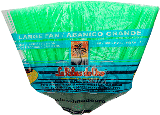 Escoba Abanico Delta Verde Areas Exteriores Pama De - Escoba Abanico Palma De Oro (550x407), Png Download