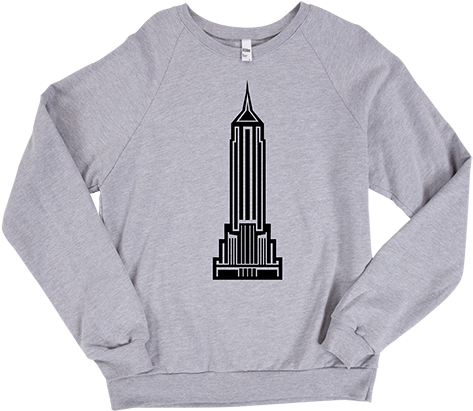 Image Of Empire State Crewneck Sweatshirt - Empire State Building 2b Charms (500x500), Png Download